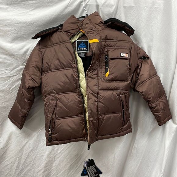 Snozu Other - Snozu Boy Down Hooded Winter Jacket